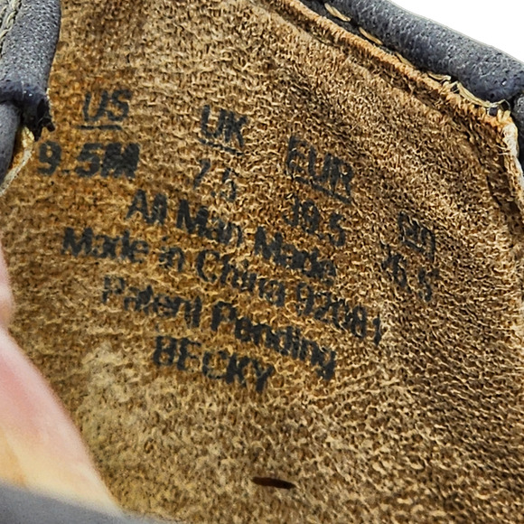 Naturalizer Becky Wedge Heels 9.5 Women Gray White N5 Comfort Shoe Perforated - Picture 11 of 13